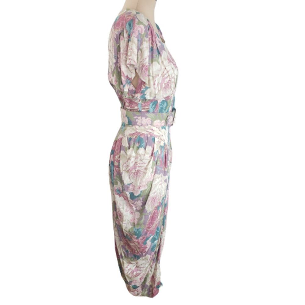 SOLD Vintage Karen Alexander Floral Dress - Picture 5 of 13